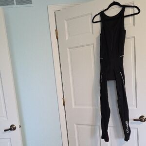 Women's Black Cycling Bib